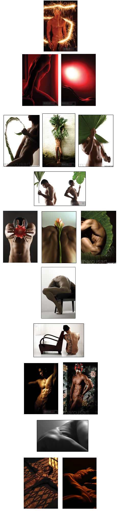 Unclad Tidings: the male nude by Marcus Mok